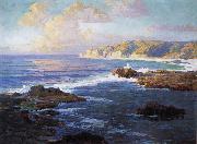 Jack wilkinson Smith Crystal Cove State Park oil painting on canvas